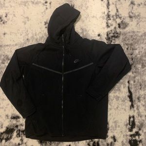 Nike Black hooded jacket Size XL